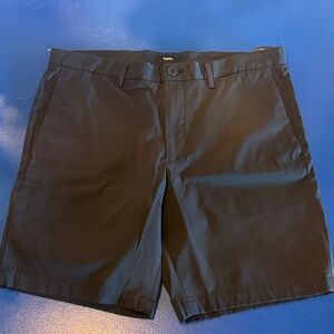 Theory Men’s Zaine SW S_NEOTERIC Shorts Black Size 34 Stretch Slim Fit